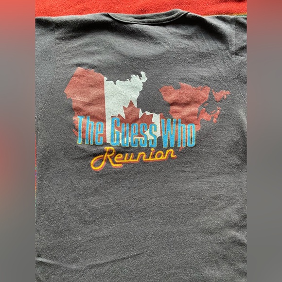 VTG 83’ The Guess Who Reunion Together Again Merch Band Tour Tee Shirt! Small. - Picture 8 of 8